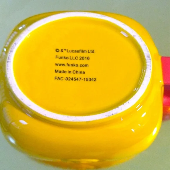 Funko Yellow and Black Robot Mug - Picture 4 of 7